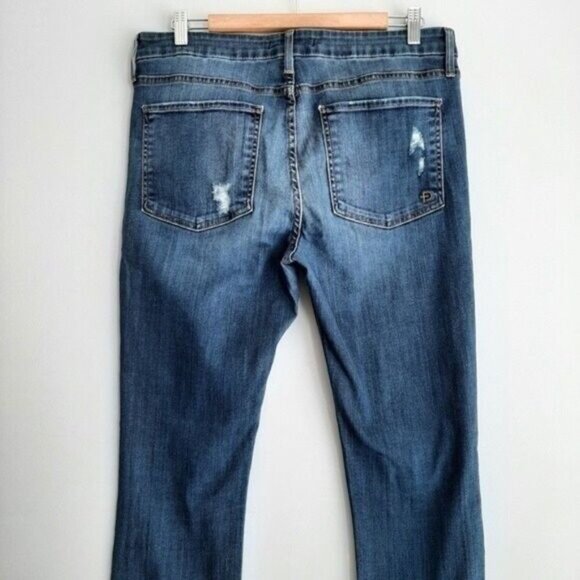 FIDELITY Denim Belvedere Mid Rise Skinny Jeans Refinery Blue Sz 32 - Picture 6 of 10